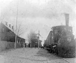 HJJ - Klakring st med tog 1905